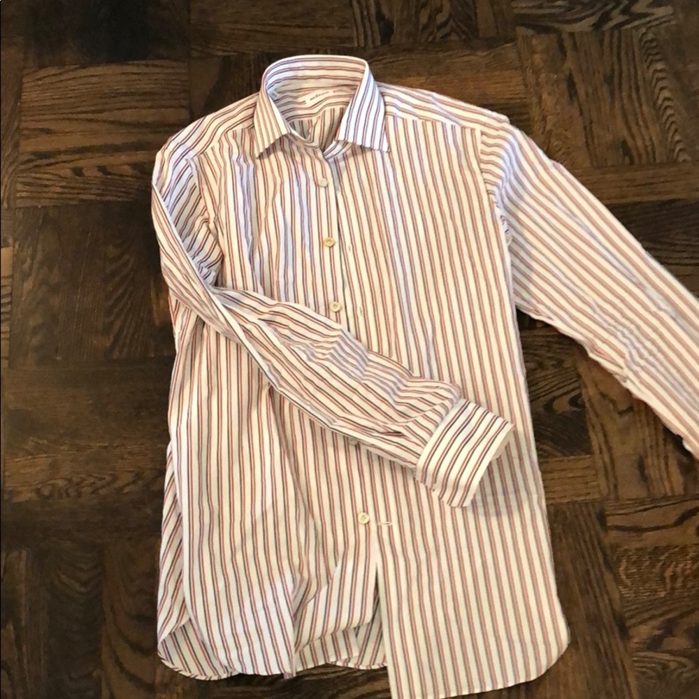 MENS GORGEOUS KITON DRESS SHIRT! 🔥 SALE!!